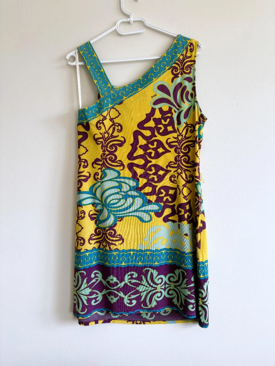 Halé Bob vestido de seda – M – pedrinhas & cinto – boho chic – photo 8